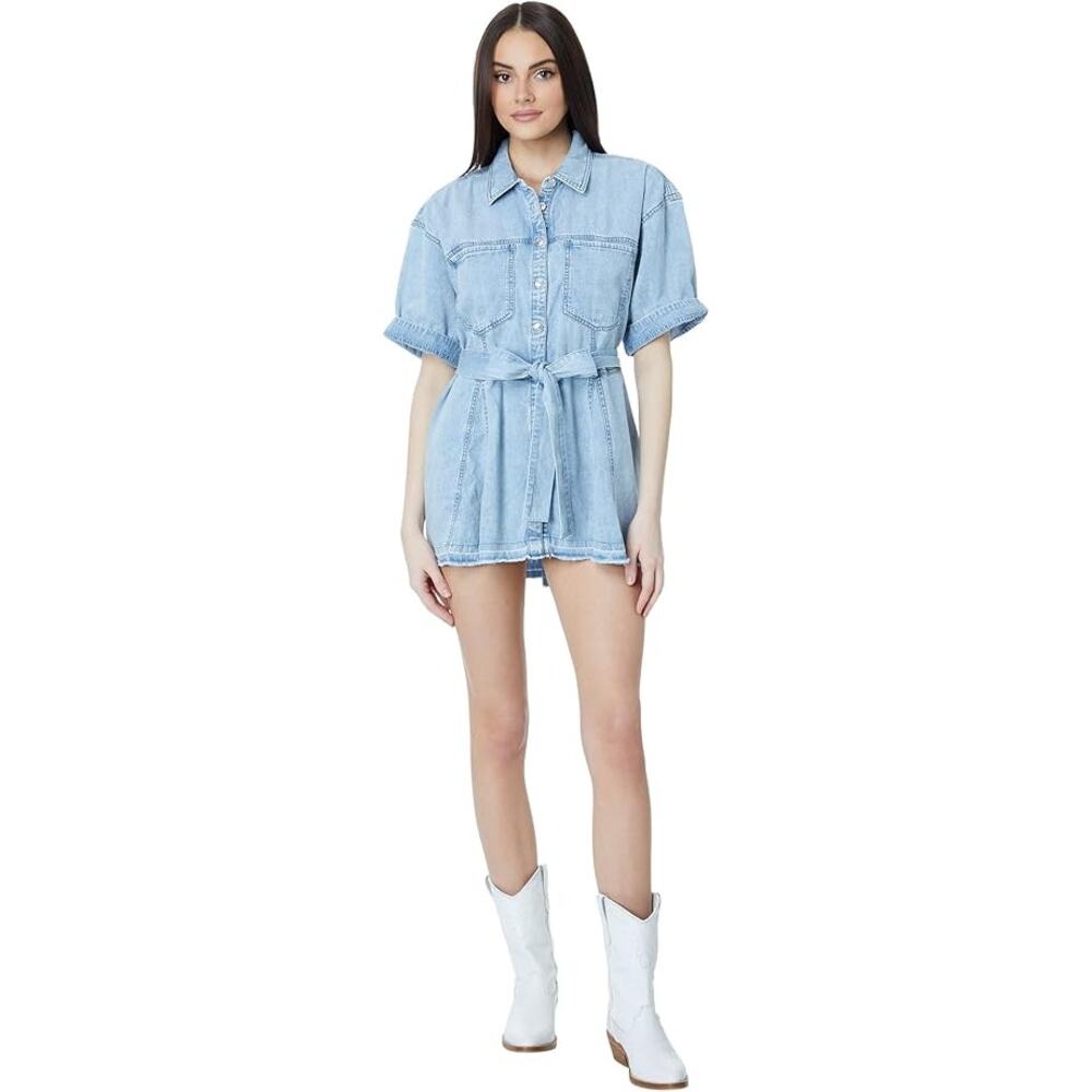 NEW! Free People Jenny Denim Tunic - Women's Size L - NWT